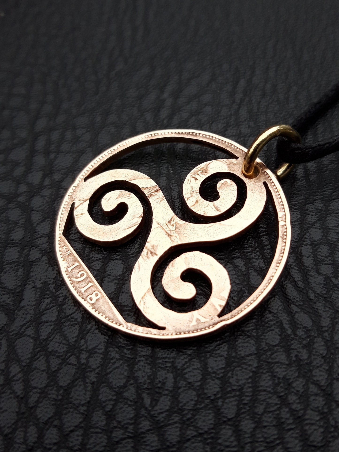 Celtic Triskele symbol pendant