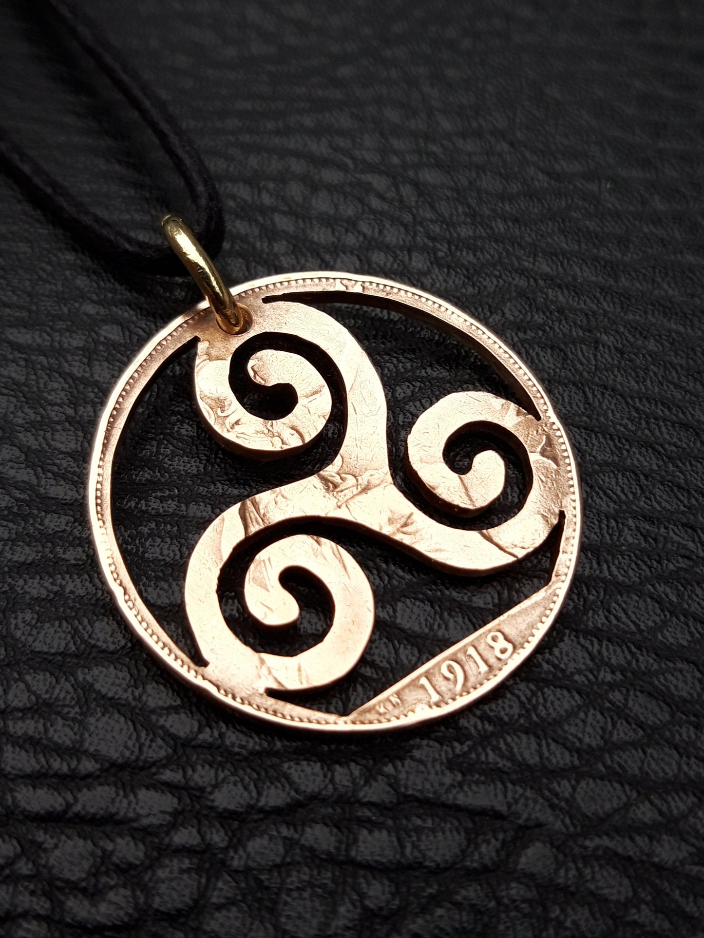 Celtic Triskele symbol pendant